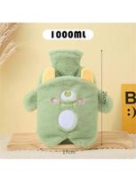 Holiday Plush Hot Water Bottle for Ages 14+, Cute Shark Design, Winter Warmth, Ideal Gift for Holidays
