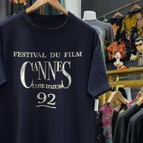 1992 m. Kanų kino festivalio Retas marškinėlis Juodas S XL gray