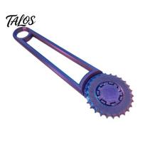 Ergonomic Cardboard Cutter Perforation Tool, 3D Printed Paperboard Perforating Cutter, Handmade Leather Puncher Manual Hole Punching Crafting A violetinė