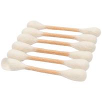 12Pcs/2Pack Cotton Swab Design Including Catnip Giant Chew Stick Cat Toy Interactive Felt Toy for Cats and Pets Gift Accessories (as the picture,2Pack)