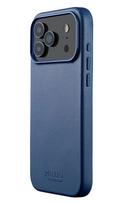 Mujjo leather case - etui skórzane do iphone 17 pro kompatybilne z magsafe (monaco blue)