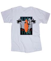 Launch Mode Surf Time Surfing Surfboard Ocean Waves Island California Whiteshirt 2XL