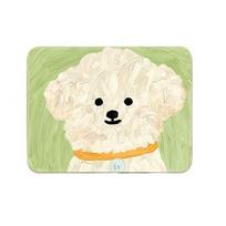 Anti-Slip Dog Mouse Mat Desk Mat Keyboard Mat Table Mat Cartoon Mouse Pad  Office Supplies gray dog