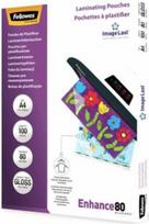 FELLOWES A4 Laminating Sheets 100gsm 80u