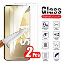 2 vnt. ekrano apsaugos Samsung Galaxy S24 5G grūdinto stiklo plėvelė Samsang S24 S23 Ultra S23 S22 S21 Plus S20 S21 S23 FE Note 8 gryna