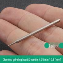 K tipo deimantinis šlifavimo antgalis nefrito, riešutmedžio, stiklo drožybai ir pjovimui 0.5 mm