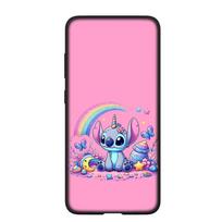 Telefono dėklas Samsung Galaxy S25 S24 S23 iPhone 16 15 Xiaomi Redmi Note 14 13 12 16E X 11 Pro Max OPPO Moto Huawei Mėlynas Lilo Mielas Stičas Rožinis Viršelis for Samsung Galaxy A53 5G rausvai ruda