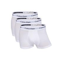 Calvin Klein Boxer Briefs 3-Pack Men Underwear White U2664-100 XL white