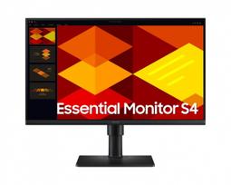 SAMSUNG Essential S27D406GAU S4 (27-inch, black, Full HD, IPS, HDMI, DisplayPort, Game Mode, USB hub, 100Hz panel)