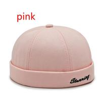 Hat Men's Cotton Snapback Hip-hop Hat Women Summer Trucker Cap KTB rožinė