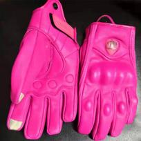 Milin Off-Road Motorcycle Racing Gloves rožinė