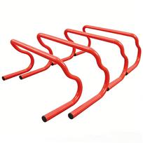 Universal Portable Sports Hurdle Rack for Track and Field - Stable & Detachable for Children and Adults 15cm MK-8412 oranžinė