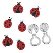 Cute Ladybug Metal Cutting Dies DIY Scrapbook Album Paper Cards Crafts Template sidabras