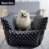 Korean Style Car Dog House: Rear Seat Detachable, Washable, Waterproof Safety Seat Medium-Large Dog Rear Seat 76*52*40cm