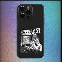 G-Green Day Band Phone Case For iPhone 16,15,14,13,12,11,Pro,X,XS,Max,XR,Plus,Mini Soft Black Cover iPhone12