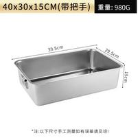 Large Stainless Steel Cat Litter Box with Handles Durable Spacious Anti-Odor Pet Sand Box Easy-Clean Tray Portable Cat Bedpans