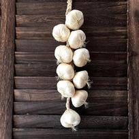 Food Hanging Vegetable Garlic Kitchen Office Onion Party Photography Plastic Props Simulation String Artificial Decor Fake