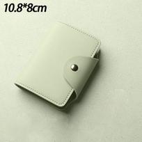 26 Bits Credit Card Holder Business Bank Card Pocket Pu Large Capacity Card Cash Storage Clip Organizer Case Id Holder Pouch