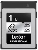 Atminties kortelė Karta Lexar Lexar CFexpress 4.0 Pro Sidabrinė, R3600/W3000 1TB