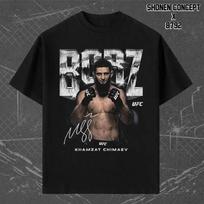 KHAMZAT CHIMAEV T-shirt UFC Smash Style Marškinėliai MMA ir Borz Gerbėjams T-shirt M
