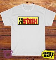 New Stax Record Label Logo American Funny T-Shirt Made In USA Size S to 5XL S
