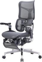 Sihoo Doro S300 - ergonomic office chair with footrest, black