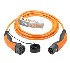 Lapp ÖLFLEX 5555934031 opladningskabel til elbil Orange Type 2 3 7 m