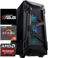 TopPC AMD Ryzen 5 Gaming Powered by ASUS, Ryzen 5 5600X, 32GB (2x16) DDR4, Radeon RX 7600, 1TB NVMe, no OS DATK197-1433978