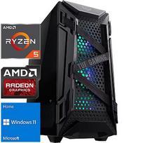 TopPC AMD Ryzen 5 Gaming Powered by ASUS, Ryzen 5 5600X, 32GB (2x16) DDR4, Radeon RX 7600, 1TB NVMe, Windows 11 Home DATK197-1433977