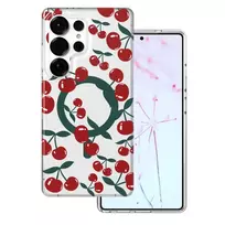 TFO Cherry Mag phone case with MagSafe support for Samsung Galaxy S25 Ultra (S938) transparent