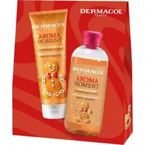 Dermacol Shower Gel, Aroma Moment SHOWER GEL Gingerbread 250ml + Bubble Bath 500ml