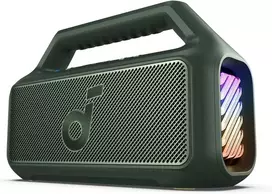 soundcore belaidė nešiojama Bluetooth kolonėlė Boom 2 80W IPX7 BassUp RGB žalia