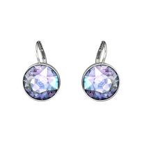 Swarovski Bella Pierced Purple Aurora Earrings 5030703 violetinė