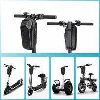 Electric Scooter Handlebar Storage Bag with Password Lock Anti-Theft Waterproof EVA Hard Shell Large Capacity Hanging Pouch L juoda