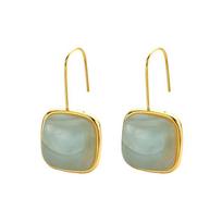 Barbie earrings Dopamine sugar cube girly atmosphere revealing face small sweet colorful gentle playful small fresh ins style alloy BBE716065 mėlyna