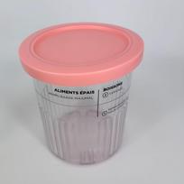 Hot Containers Replacement for Ninja NC500 NC501 Creami Deluxe Pints Lids Creamy Ice Cream Containers Cups Set Family Size