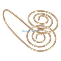 HX6F Natural Energy Amplifier Helical Copper Hand Ring Adjustable for Mindfulness