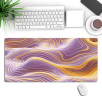 3D Terrain Large Mouse Pad Computer Keyboard Pad New Mouse Pad Game Office Cross-border Rubber Pad 210*260*2MM