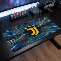 Juventus FC Printed Large Mouse Pad, Non Slip Soft Rubber Gaming Desk Mat for Office Laptop Computer Decor 30cmx60cm（11.8x23.6inch）