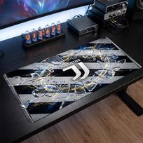 Juventus FC Printed Large Mouse Pad, Non Slip Soft Rubber Gaming Desk Mat for Office Laptop Computer Decor 30cmx60cm（11.8x23.6inch）