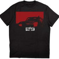 Men's Batman The Batman Red Car Slim Fit T-shirt XX-Large Black 3XL