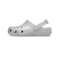 Crocs Classic Glitter Clogs 'Silver' Men's 205942-0IC EU 36-37