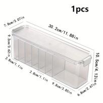Dustproof Card Data Cable Organizer Case with Lid Messy-Free Desktop Cable Organizer Durable Plastic Charger Wire Organizer