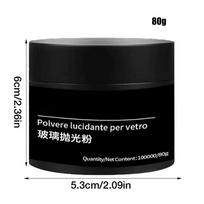 Hot 80g Cerium Oxide Glass Polishing Powder Window Windshield Scratch Remover Windscreen Repair Waxing Polishing Cleaner