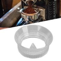 Transparent/Black Moka Pot Dosing Funnel Coffee Dosing Ring  Stovetop Coffee Making 3cup transparent