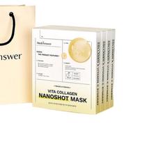 Medianswer Vita Collagen Nano Shot Gel Mask 5 Sheets x 4 Boxes (20 Sheets)