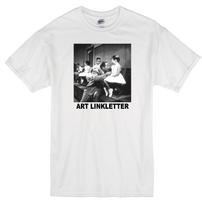 ART LINKLETTER RETRO TV RADIO STAR HOUSE PART PEOPLE ARE FUNNY WHITE T-shirt Tops Tees Unisex 3XL