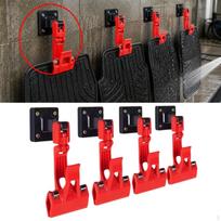 4Pcs Car Wash Floor Mat Clamps Automobile Cleaning Tool Clips Compact 360° Rotation