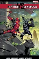 KNYGA Daniel Kibblesmith Juodas Panther vs. Deadpool