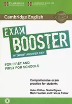 KNYGA Helen Chilton Cambridge English Exam Booster for First and First for Schools without Answer Key with Audio